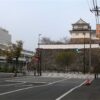 福山駅前の風景