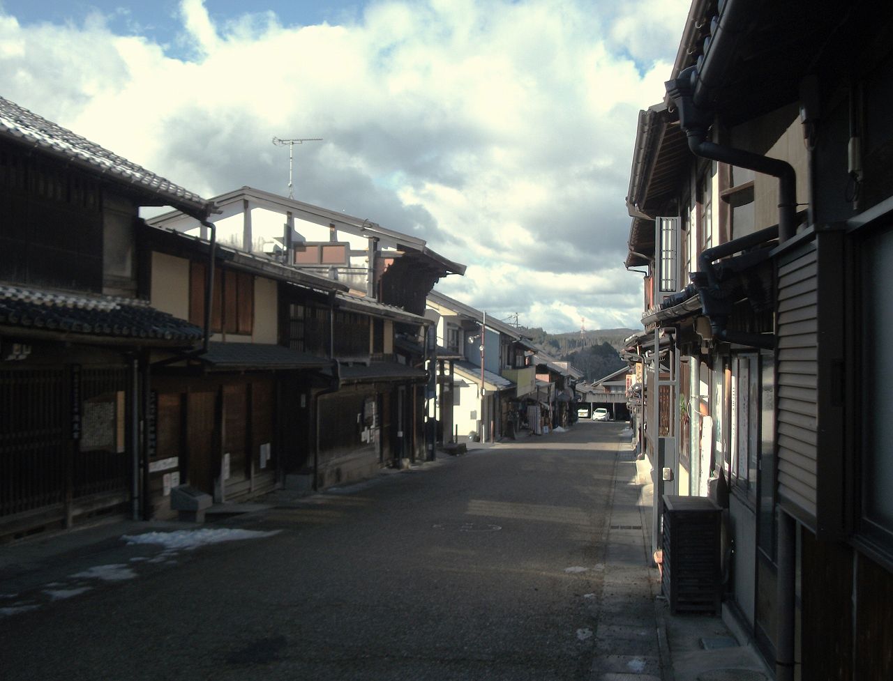 岩村城城下町