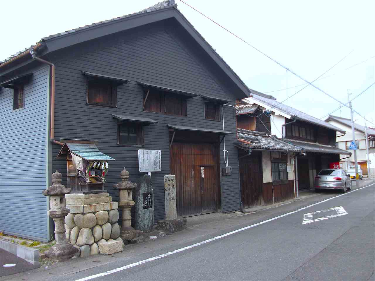 鮎鮨街道・笠松問屋跡