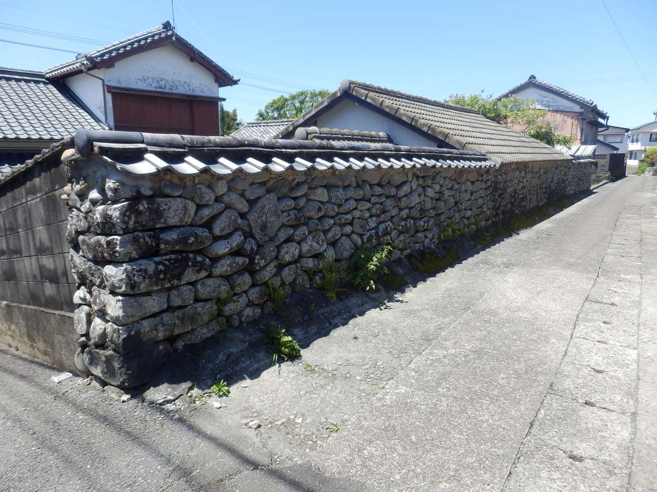 吉良川の町並み