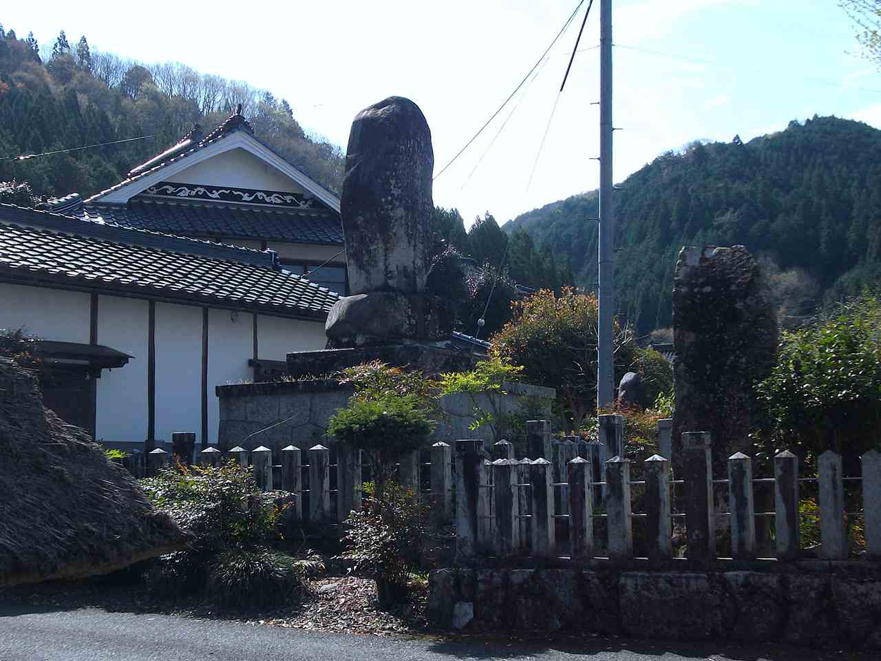 宮本武蔵生誕地記念碑